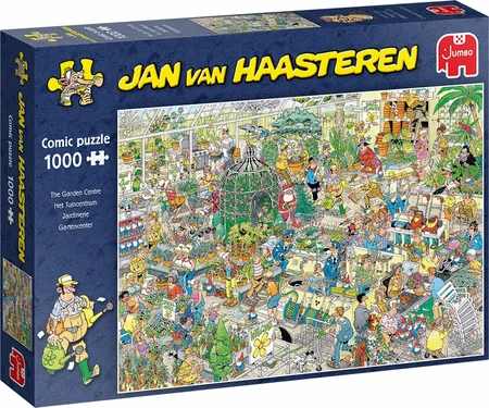 Puzzel Jan Van Haasteren Tuincentrum 1000