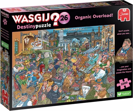 Puzzel Wasgij Organic Overl 1000