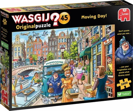 Puzzel Wasgij Verhuisdag 1000