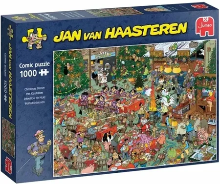 Puzzel Kerst Jan Van Haasteren Christmas Diner 1000