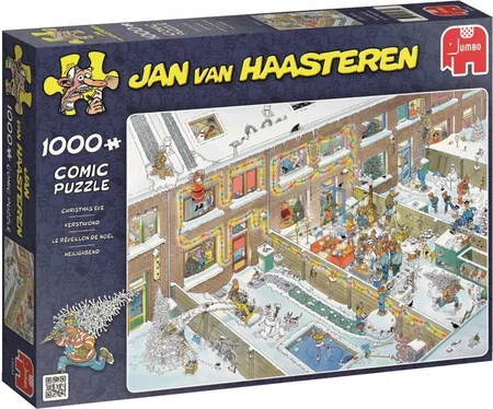 Puzzel Kerst Jan Van Haasteren Christmas Eve 1000