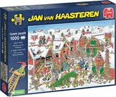 Puzzel Kerst Jan Van Haasteren Santa's Vill 1000