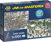 Puzzel Kerst Jan Van Haasteren Tree & Ice 2X1000