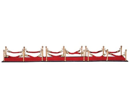 Red Carpet, Set Of 7 - Lemax kerstfiguren