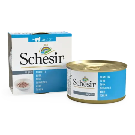 Schesir Cat Can Jelly Tuna 85Gr