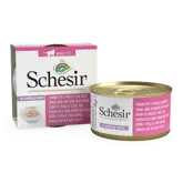 Schesir Cat Can Natural Brine Tuna&Chicken&Rice 85Gr