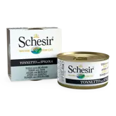 Schesir Cat Can Tonijn&Zeebaars 85Gr