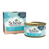 Schesir Kitten 3-12 Tonijn Aloe Gelei 85Gr