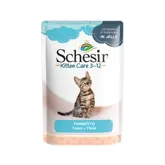 Schesir Kitten 3-12 Tonijn Gelei 85Gr