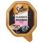 Sheba Classic Pate Met Zalm 85 Gr