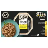 Sheba Mini Filets Alu Saus Gevogelte Sel Mp 8X85Gr