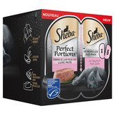 Sheba Perfect Portions adult paté zalm mp 3x2st