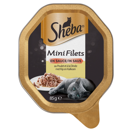 Sheba Sel Saus Kip/Kalkoen 85 Gr