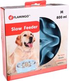 Slow Feeder Beno Blauw M 800Ml 21,5X21,5X4,5Cm - afbeelding 3