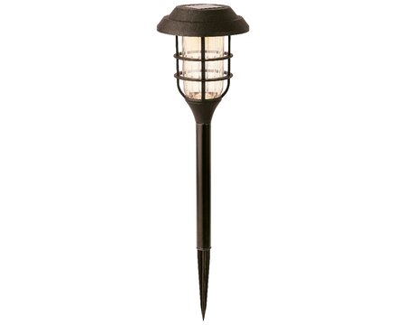 Solar stake light d12h31.5cm zwart - afbeelding 2