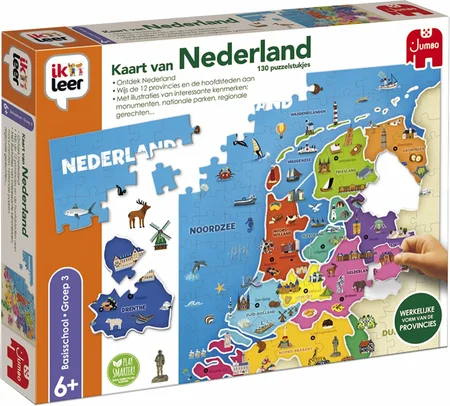 Spel Ik Leer Kaart Van Nederland