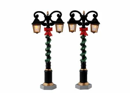 Splendid Lights, Set Of 2, B/O (4.5V) - Lemax