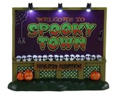 Spookytown Sign, B/O (4.5V) Spooky Town