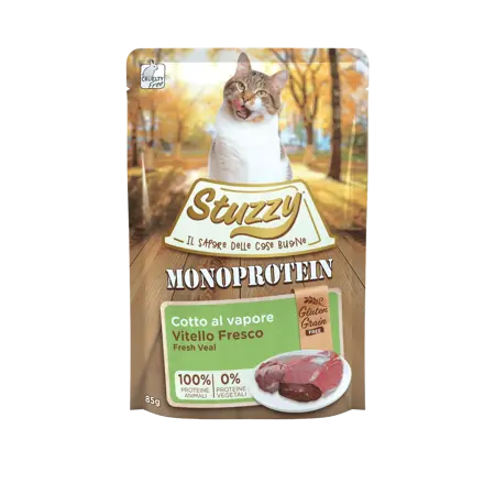 Stuzzy Kat Monoprotein Kalf 85Gr