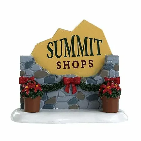 Summit Sign - Lemax kerstfiguren