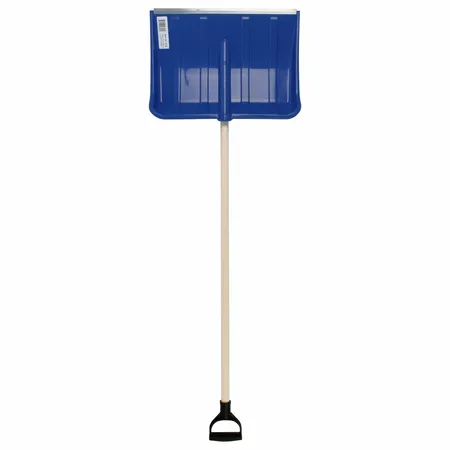 Talen Tools Sneeuwruimer + Steel Kunststof Blauw - Sneeuwschuiver - 50x70 cm Blauw