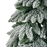 Tora fir snowy op stam - 716 tips - D 120 x H 240 cm - afbeelding 2