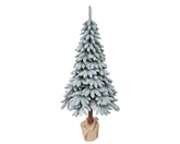 Tora fir snowy op stam - 716 tips - D 120 x H 240 cm - afbeelding 1