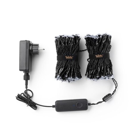 Twinkly strings 400L RGB - 32m - 2,5m lead black - afbeelding 2