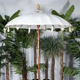 Van der Leeden Parasol Bali White 185 x 260 - afbeelding 2