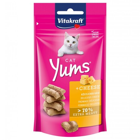 Cat Yums met kaas