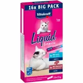 Vitakraft VIT.CAT-LIQUID SNACK BIG PACK 16 STUKS