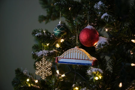 Waalbrug kerstbal - Nijmeegse kerstballen - afbeelding 2