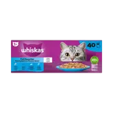 Whiskas Pouch Adult Gelei Vis Selectie Mp 40X85Gr