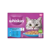 Whiskas Pouch Senior Gelei Vis Selectie Mp 12X85Gr