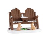 Winter Adirondack - Lemax kerstfiguren