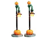 Witch Pumpkin Patch, Set Of 2, B/O (4.5V) Spooky Town